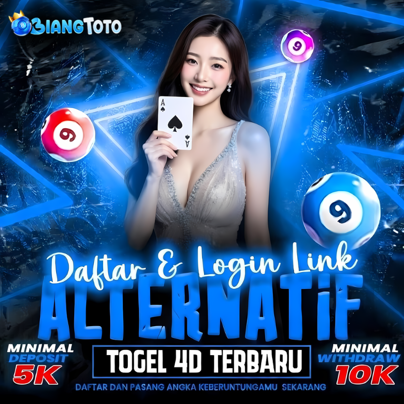 BIANGTOTO 𓂀 Login Situs Toto Togel 4D & Bandar Togel4D Pasaran Terlengkap